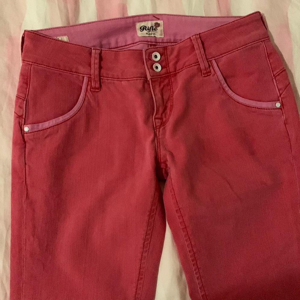 Unique Rifle brand Italian jeans.